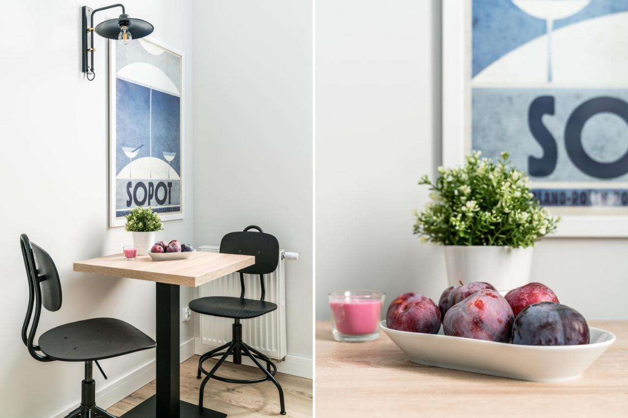 Sanhaus Apartments - Fiszera 6 - 2 Minuty Od Deptaka, 5 Minut Od Plazy Sopot Exteriör bild