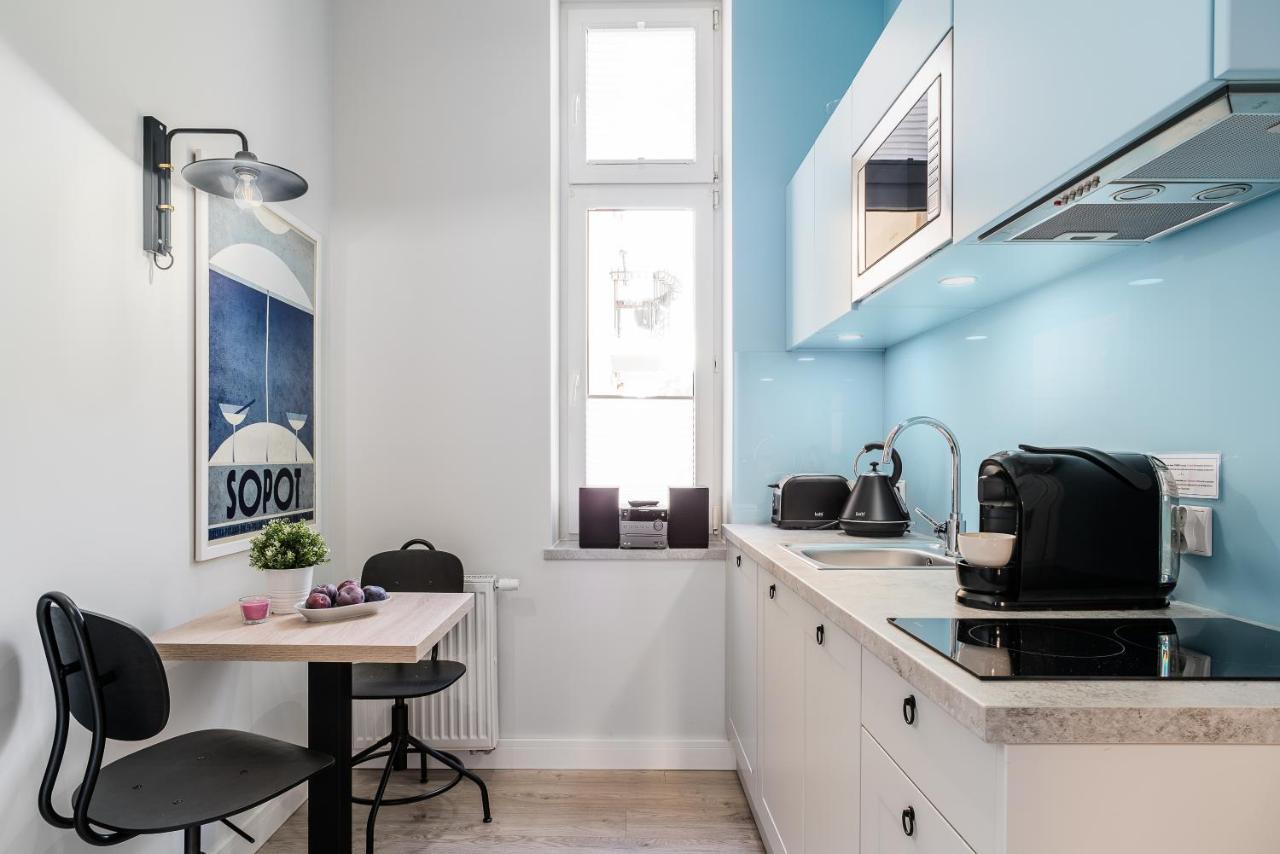 Sanhaus Apartments - Fiszera 6 - 2 Minuty Od Deptaka, 5 Minut Od Plazy Sopot Exteriör bild