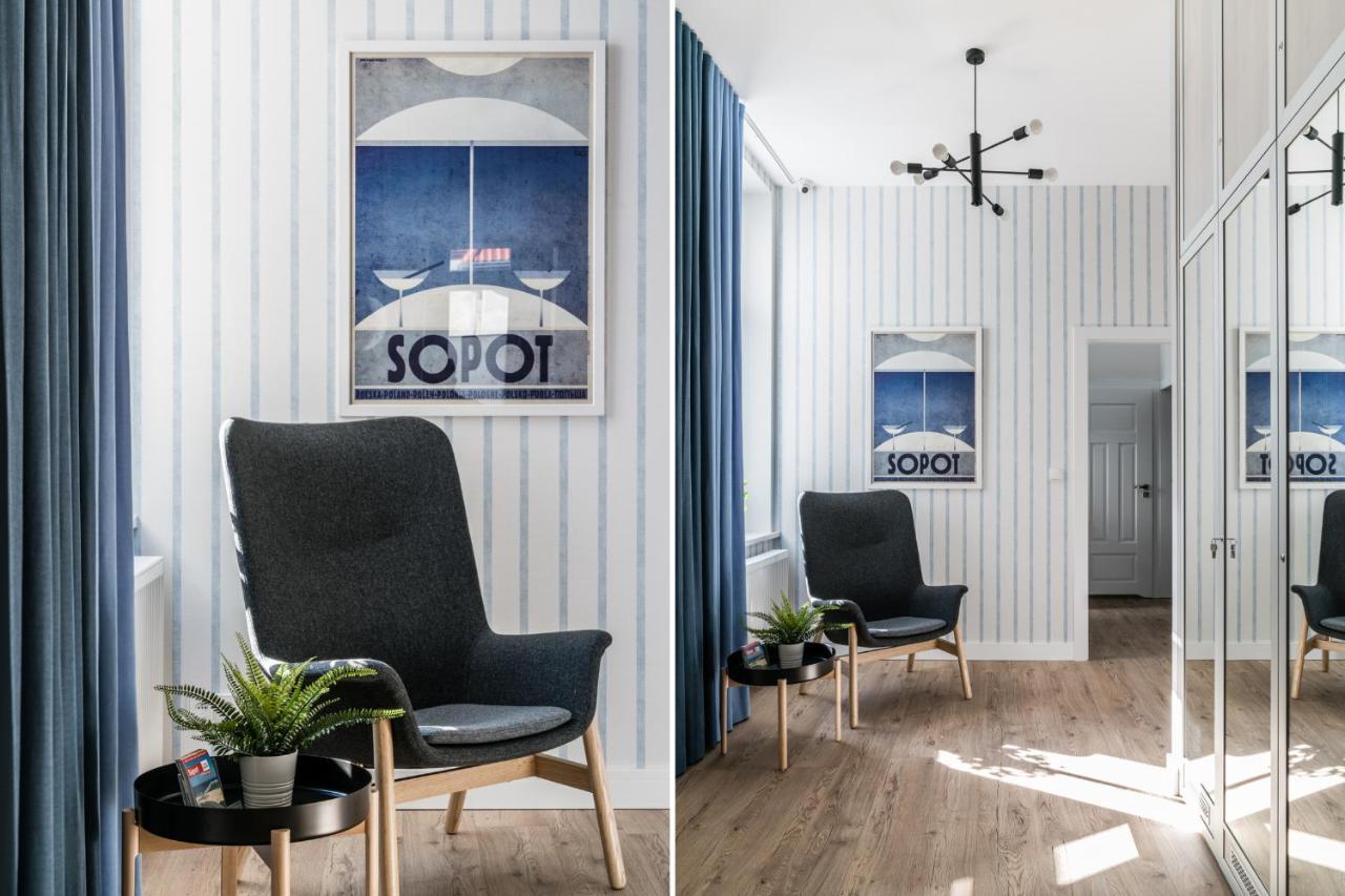 Sanhaus Apartments - Fiszera 6 - 2 Minuty Od Deptaka, 5 Minut Od Plazy Sopot Exteriör bild